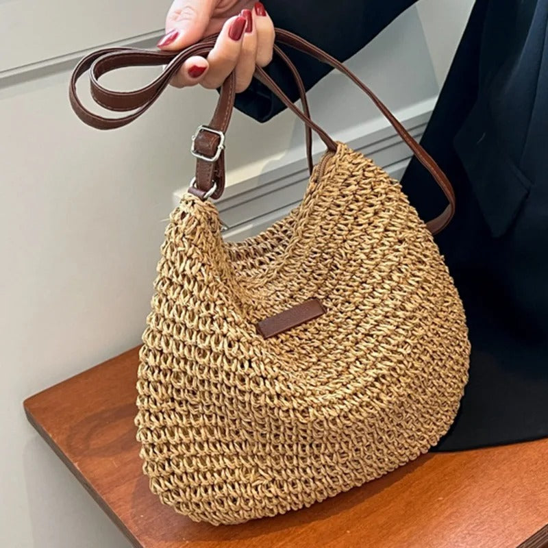 Isadora's ™ | Straw Shoulder Bag