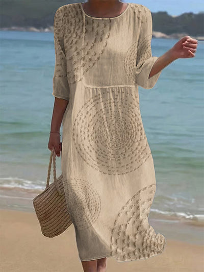 Mira | Summer Dress with Delicate Texture