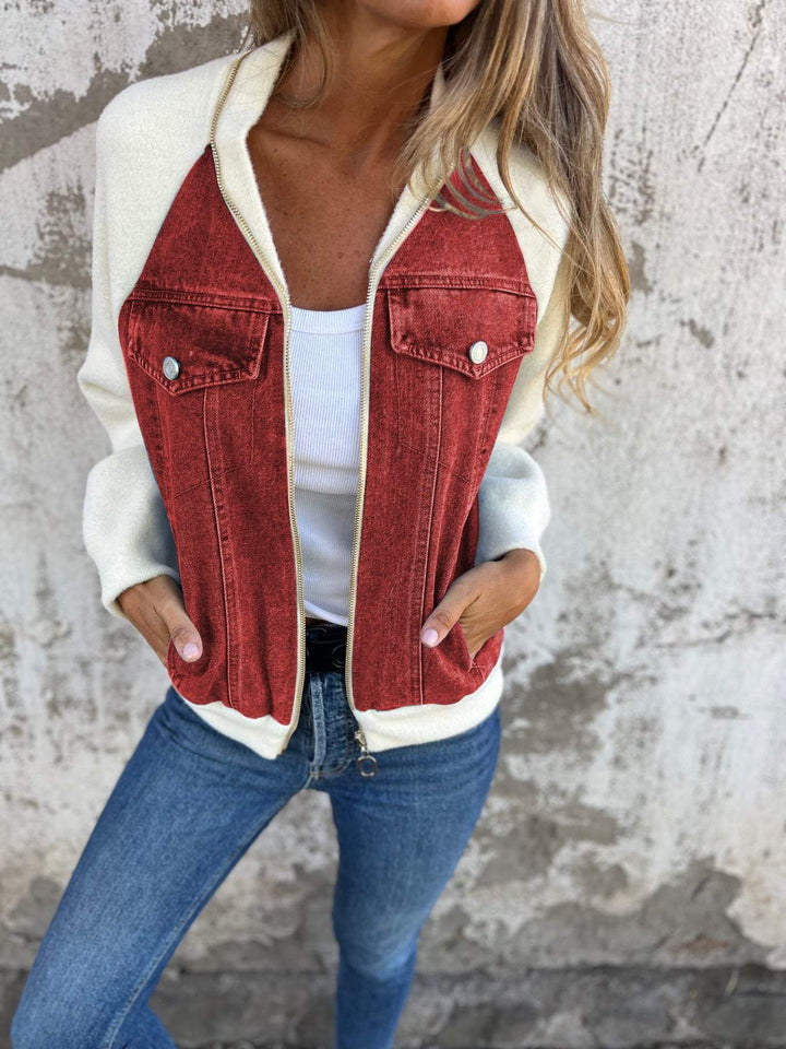 Felicia | Unique denim jacket with a vintage twist