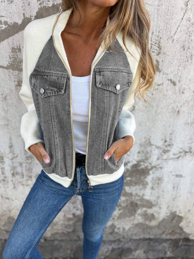 Felicia | Unique denim jacket with a vintage twist