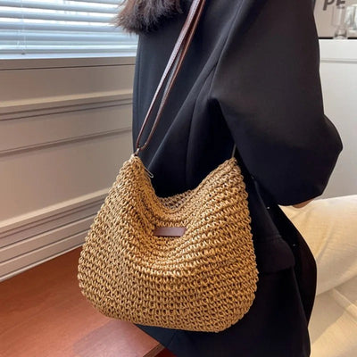 Isadora's ™ | Straw Shoulder Bag